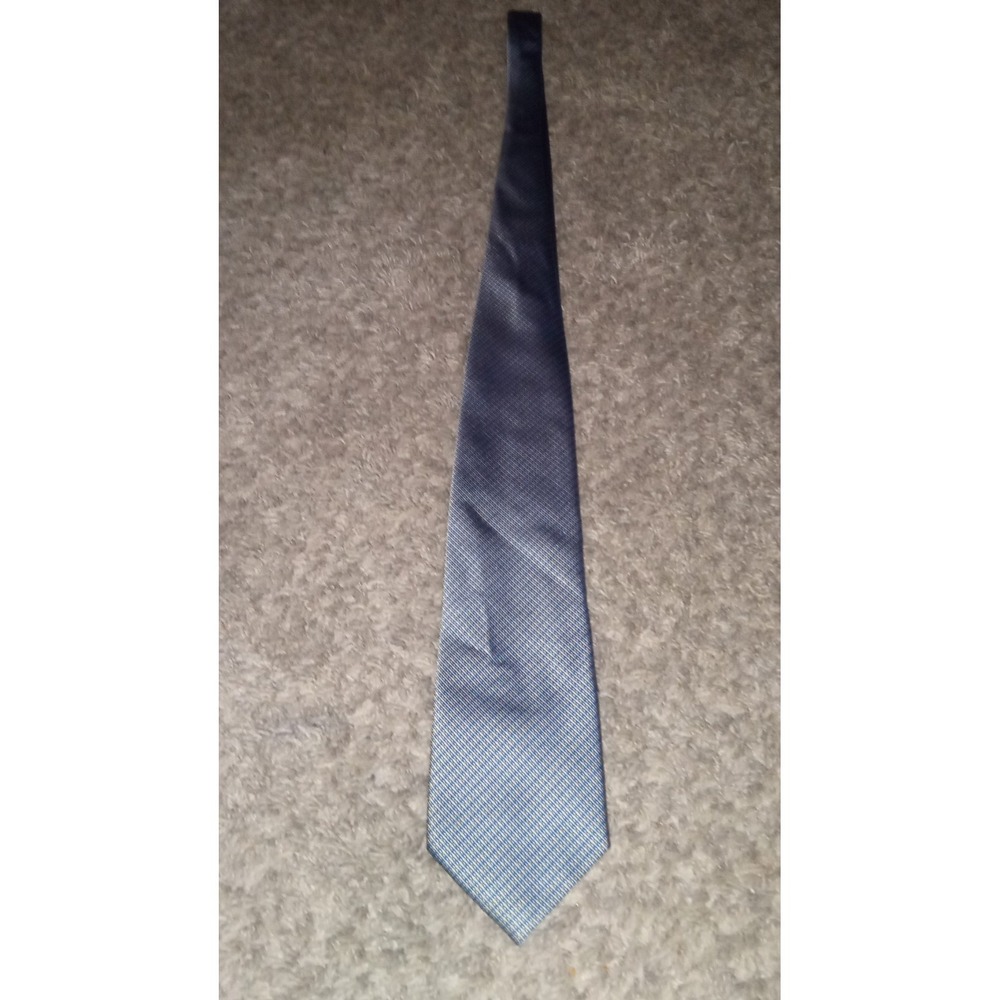 Mens Trevisan Venezia Necktie Color Blue Orange Silk Preppy Designer
